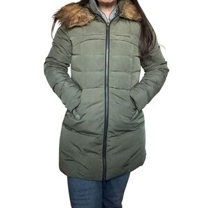 OROLAY Duck Down puffer coat size small